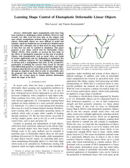 Learning Shape Control of Elastoplastic Deformable Linear Objects