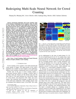 Redesigning Multi-Scale Neural Network for Crowd Counting