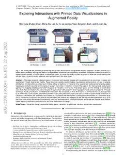 Exploring Interactions with Printed Data Visualizations in Augmented
  Reality