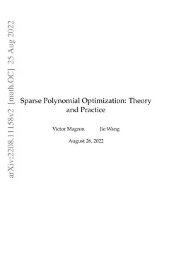 Sparse Polynomial Optimization: Theory and Practice