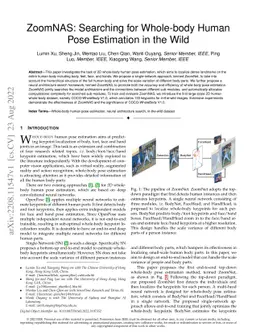 ZoomNAS: Searching for Whole-body Human Pose Estimation in the Wild