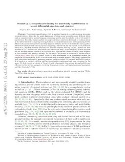 NeuralUQ: A comprehensive library for uncertainty quantification in
  neural differential equations and operators