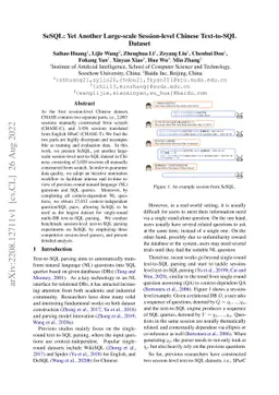 SeSQL: Yet Another Large-scale Session-level Chinese Text-to-SQL Dataset