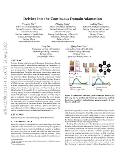 Delving into the Continuous Domain Adaptation