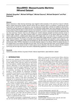 MassMIND: Massachusetts Maritime INfrared Dataset