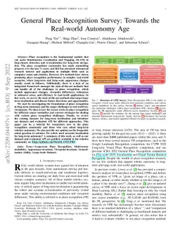 General Place Recognition Survey: Towards the Real-world Autonomy Age