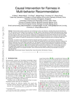 Causal Intervention for Fairness in Multi-behavior Recommendation