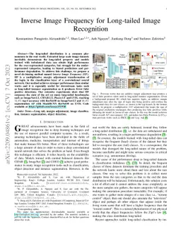 Inverse Image Frequency for Long-tailed Image Recognition