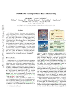 PreSTU: Pre-Training for Scene-Text Understanding