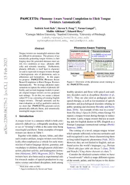PANCETTA: Phoneme Aware Neural Completion to Elicit Tongue Twisters
  Automatically