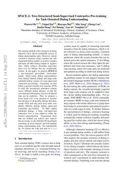 SPACE-2: Tree-Structured Semi-Supervised Contrastive Pre-training for
  Task-Oriented Dialog Understanding