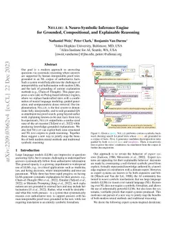 NELLIE: A Neuro-Symbolic Inference Engine for Grounded, Compositional,
  and Explainable Reasoning