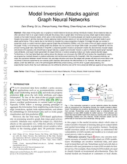 Model Inversion Attacks against Graph Neural Networks