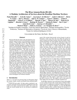 The BLue Amazon Brain (BLAB): A Modular Architecture of Services about
  the Brazilian Maritime Territory