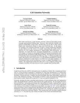 Cell Attention Networks