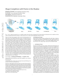 Shape Completion with Points in the Shadow