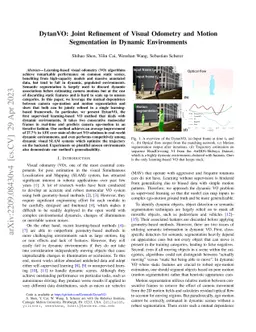 DytanVO: Joint Refinement of Visual Odometry and Motion Segmentation in
  Dynamic Environments
