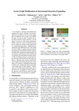 Scene Graph Modification as Incremental Structure Expanding