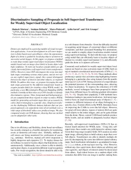 Discriminative Sampling of Proposals in Self-Supervised Transformers for
  Weakly Supervised Object Localization