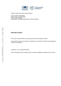 Generating detailed saliency maps using model-agnostic methods