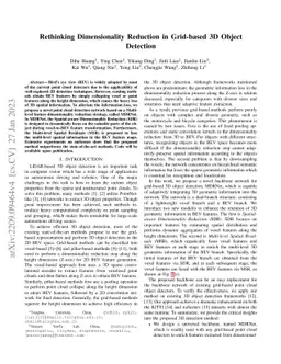 Rethinking Dimensionality Reduction in Grid-based 3D Object Detection