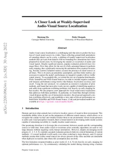 A Closer Look at Weakly-Supervised Audio-Visual Source Localization
