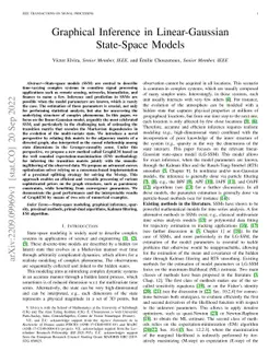 Graphical Inference in Linear-Gaussian State-Space Models