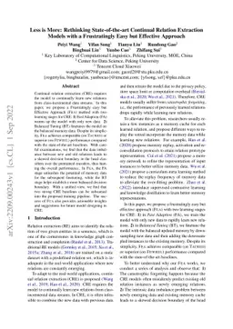 Less is More: Rethinking State-of-the-art Continual Relation Extraction
  Models with a Frustratingly Easy but Effective Approach
