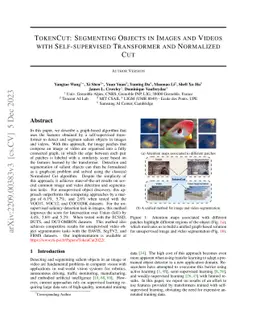 TokenCut: Segmenting Objects in Images and Videos with Self-supervised
  Transformer and Normalized Cut