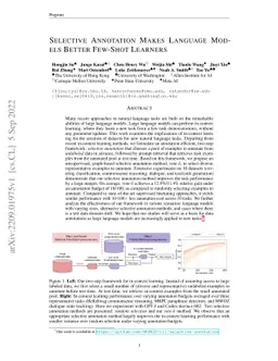 Selective Annotation Makes Language Models Better Few-Shot Learners