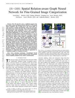 SR-GNN: Spatial Relation-aware Graph Neural Network for Fine-Grained
  Image Categorization