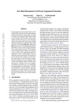 Few-Shot Document-Level Event Argument Extraction