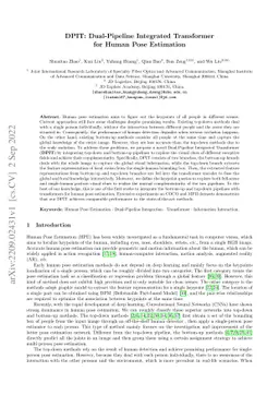 DPIT: Dual-Pipeline Integrated Transformer for Human Pose Estimation