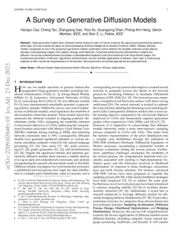 A Survey on Generative Diffusion Model