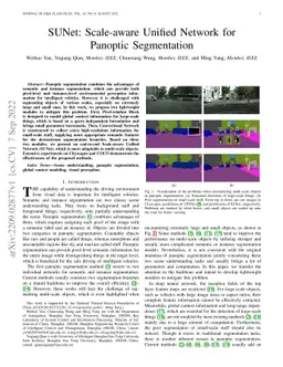 SUNet: Scale-aware Unified Network for Panoptic Segmentation