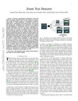 Zoom Text Detector