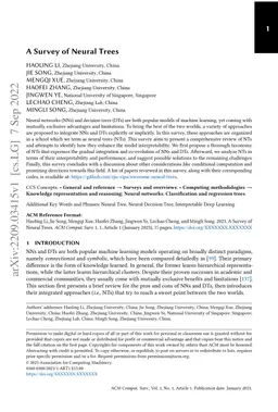 A Survey of Neural Trees