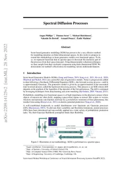 Spectral Diffusion Processes
