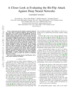 A Closer Look at Evaluating the Bit-Flip Attack Against Deep Neural
  Networks