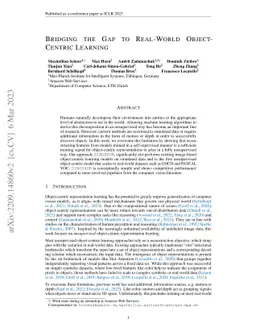 Bridging the Gap to Real-World Object-Centric Learning