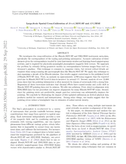 Large-Scale Spatial Cross-Calibration of Hinode/SOT-SP and SDO/HMI