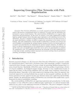 Improving Generative Flow Networks with Path Regularization