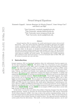 Neural Integral Equations