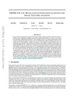 ERNIE-ViL 2.0: Multi-view Contrastive Learning for Image-Text
  Pre-training