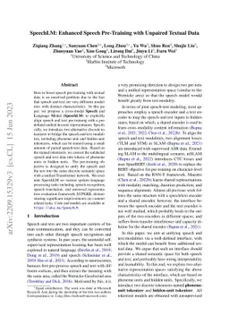 SpeechLM: Enhanced Speech Pre-Training with Unpaired Textual Data