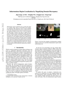 Inharmonious Region Localization by Magnifying Domain Discrepancy