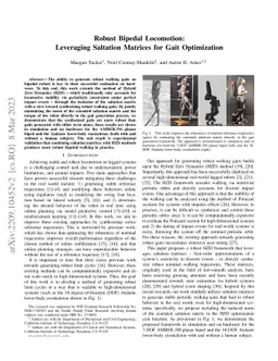 Robust Bipedal Locomotion: Leveraging Saltation Matrices for Gait
  Optimization