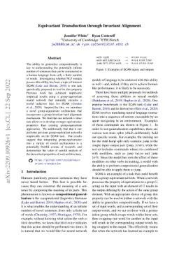 Equivariant Transduction through Invariant Alignment