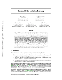 Proximal Point Imitation Learning