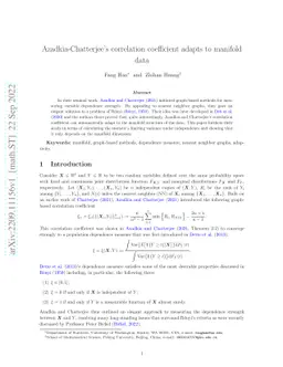 Azadkia-Chatterjee's correlation coefficient adapts to manifold data